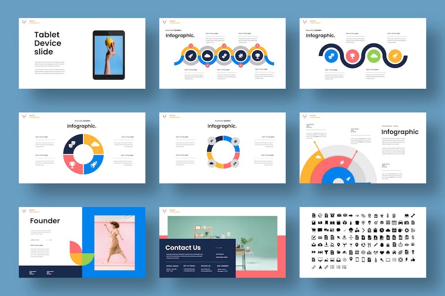 创意设计商务品牌宣传PPT模板 - 顶尖PPT