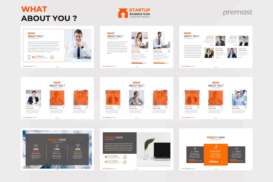 创业领域商业计划展示PPT模板 - 顶尖PPT