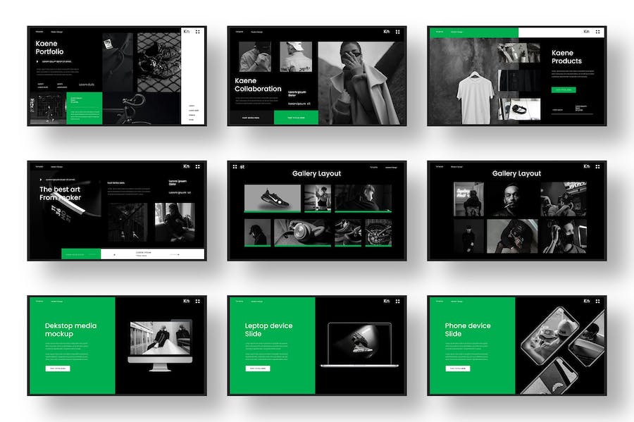 科技商务应用开发解决方案PPT模板 - 顶尖PPT