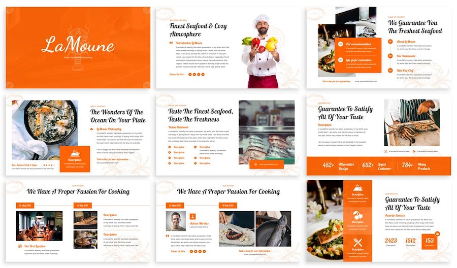 营销方案图表展示讲述Keynote模板 - 顶尖PPT