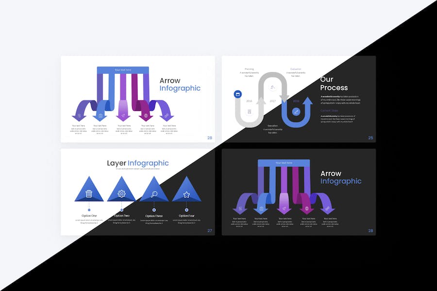 蓝色创意商业会议keynote模板 - 顶尖PPT