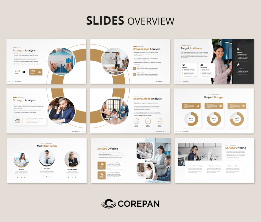 专业项目提案商务汇报PPT模板 - 顶尖PPT