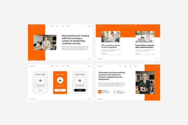 商务风格竞争对手分析汇报PPT模板 - 顶尖PPT
