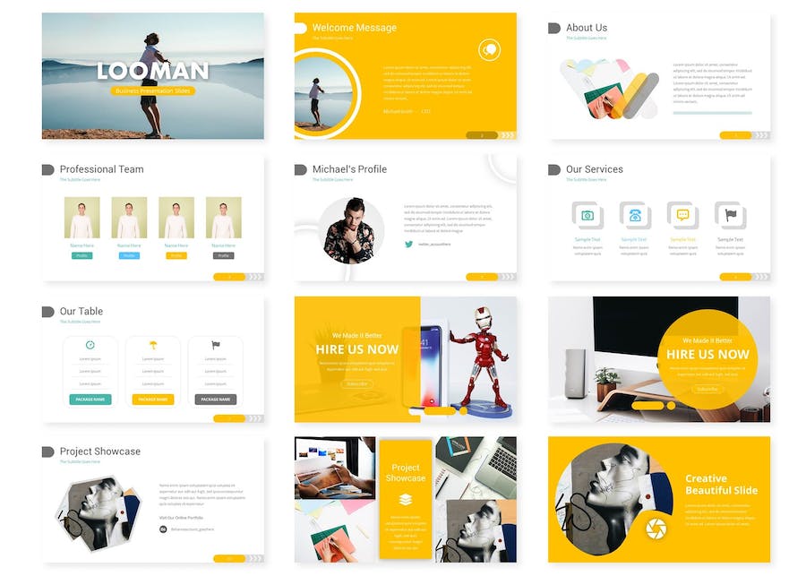 商务办公通用展示PPT模板 - 顶尖PPT