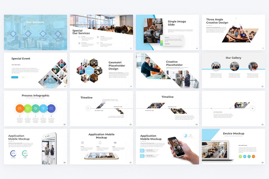 商务风格业务合作PPT模板 - 顶尖PPT