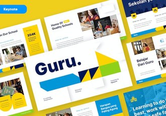 教育培训课程教学方案Keynote模板 - 顶尖PPT