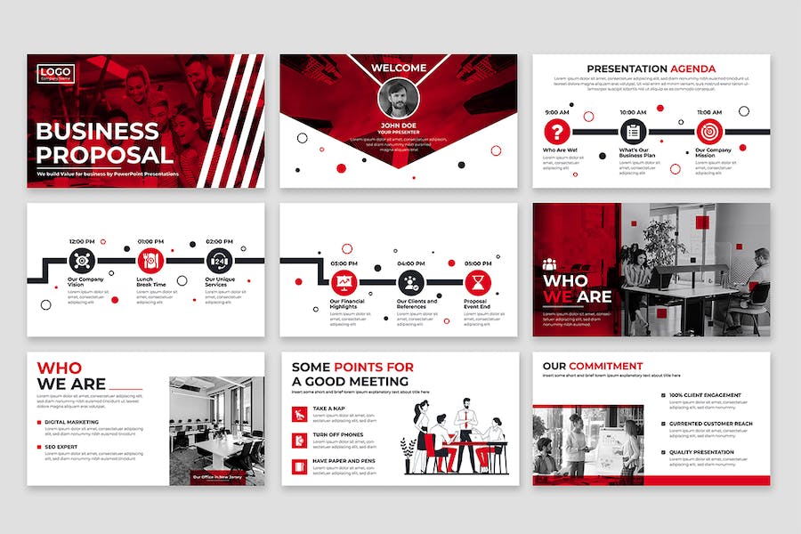 商业建议书项目提案方案PPT模板 - 顶尖PPT