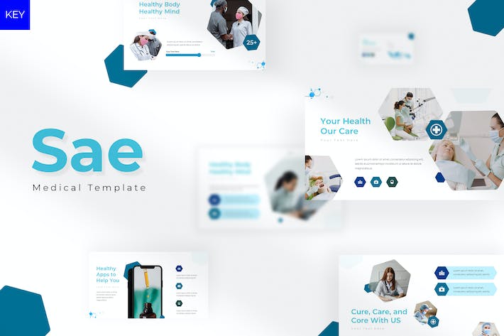 医学研究治疗keynote模板 - 顶尖PPT