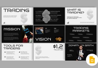 交易展示市场分析方案PPT模板 - 顶尖PPT