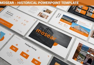 历史知识教育展示学术研究PPT模板 - 顶尖PPT