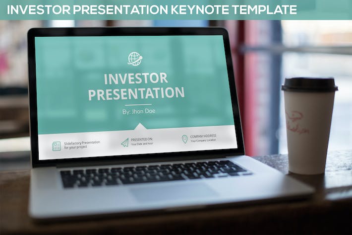 商业融资创业项目路演投资Keynote模板 - 顶尖PPT