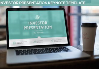 商业融资创业项目路演投资Keynote模板 - 顶尖PPT