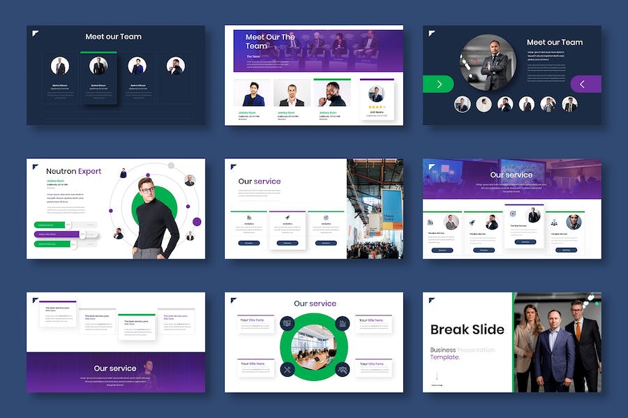 商务工作计划总结业务合作PPT模板 - 顶尖PPT