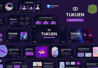 创意融资项目路演讲述Keynote模板 - 顶尖PPT