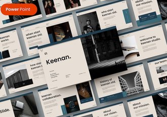 国外商务商业工作计划总结团队介绍PPT模板 - 顶尖PPT