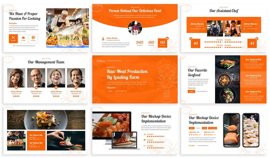 营销方案图表展示讲述Keynote模板 - 顶尖PPT