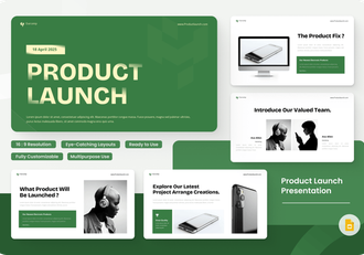 产品发布会PPT模板 - 顶尖PPT