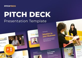 国外创投公司融资路演PPT模板 - 顶尖PPT