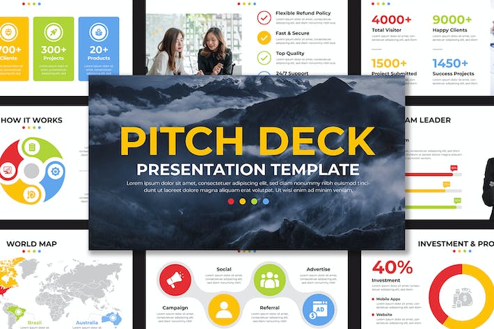 融资路演项目展示推介PPT模板 - 顶尖PPT