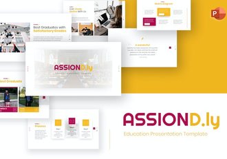 简约大学生活展示大学教育主题PPT模板 - 顶尖PPT