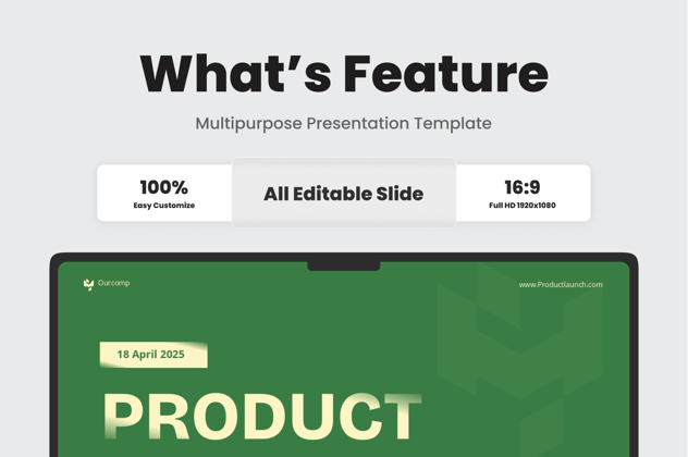 产品发布会PPT模板 - 顶尖PPT