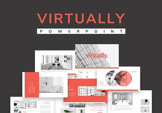 虚拟现实科技产品展示PPT模板 - 顶尖PPT