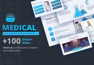 医疗主题演示文稿专业PPT模板 - 顶尖PPT