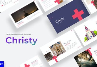 国外大教堂项目介绍展示keynote模板 - 顶尖PPT