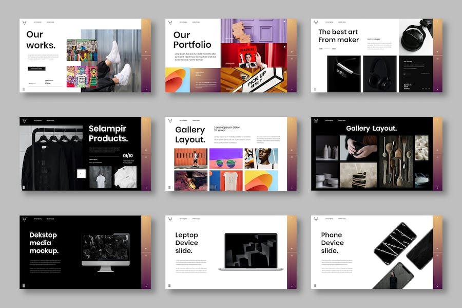 品牌营销策划介绍宣传展示多用途商务keynote模板 - 顶尖PPT