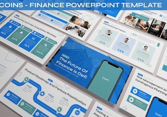 金融理财投资PPT模板 - 顶尖PPT