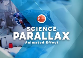 视觉差动态效果展示PPT模板 - 顶尖PPT