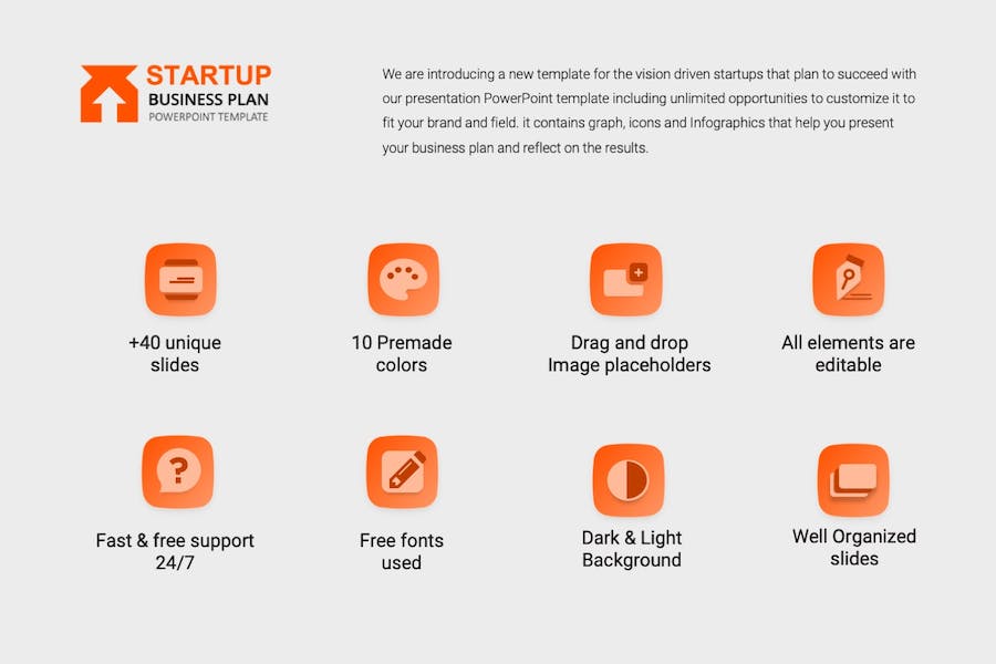 创业领域商业计划展示PPT模板 - 顶尖PPT