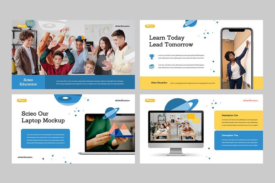 科学教育知识讲述展示课程设计方案Keynote模板 - 顶尖PPT