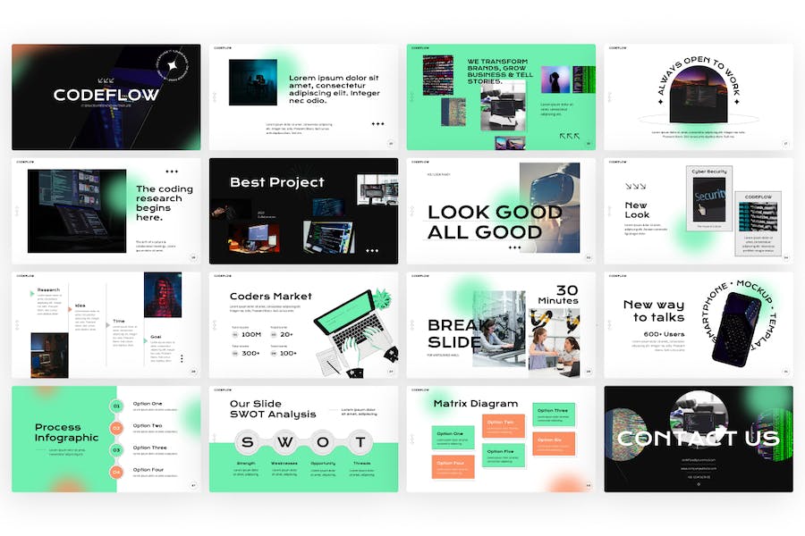 高端商业营销策划项目推广商业计划多用途PPT模板 - 顶尖PPT