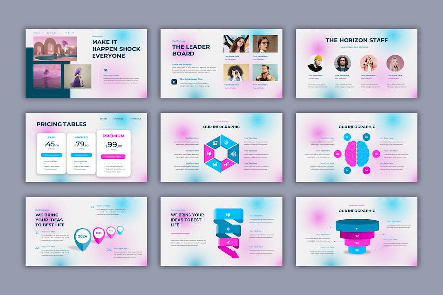 数字商业讲述展示技术应用推广PPT模板 - 顶尖PPT