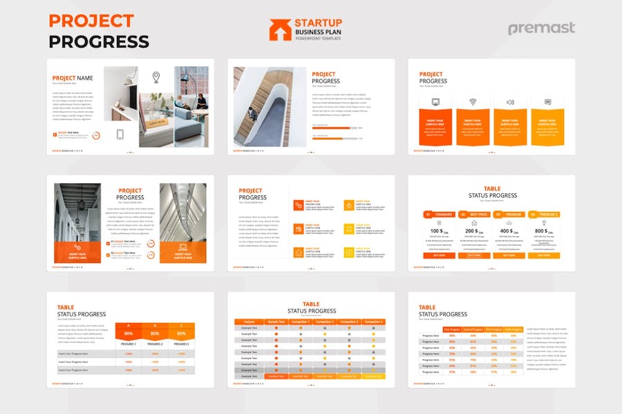 创业领域商业计划展示PPT模板 - 顶尖PPT