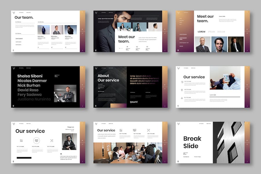 品牌营销策划介绍宣传展示多用途商务keynote模板 - 顶尖PPT