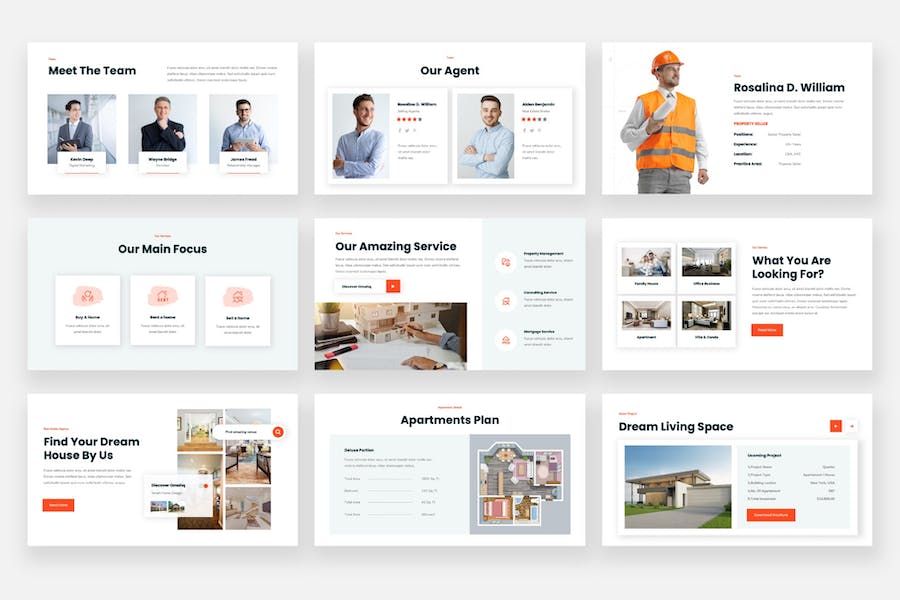 商业建筑地产keynote模板 - 顶尖PPT