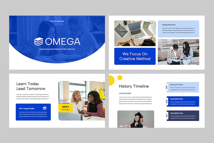 在线教育培训课程PPT模板 - 顶尖PPT