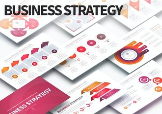 业务战略PPT图形模板 - 顶尖PPT
