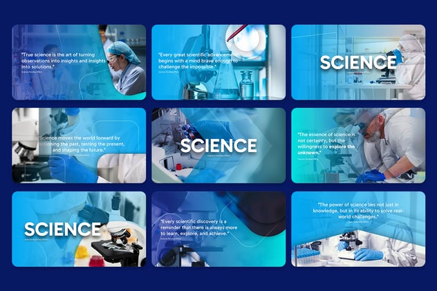 视觉差动态效果展示PPT模板 - 顶尖PPT