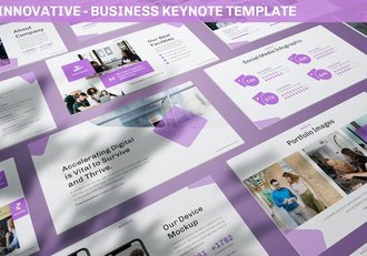 创新商务商业keynote模板 - 顶尖PPT