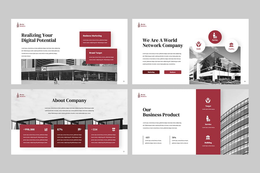 城市融资项目讲述方案Keynote模板 - 顶尖PPT