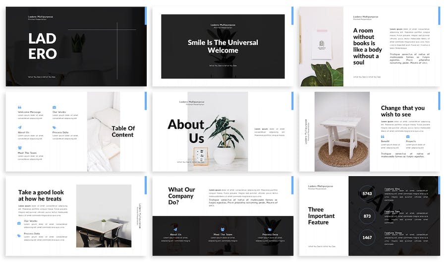 极简风格商务办公通用PPT模板 - 顶尖PPT