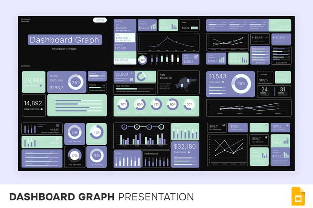 KPI业绩指标监测系统PPT模板 - 顶尖PPT