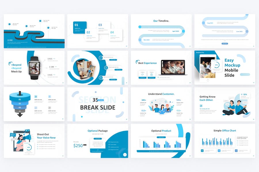 商务加盟市场调研分析keynote模板 - 顶尖PPT