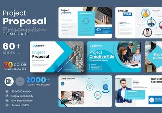 项目融资建议书方案PPT模板 - 顶尖PPT