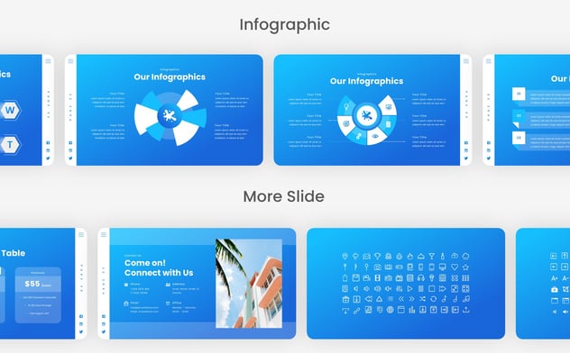 玻璃形态欧式设计eynote模板 - 顶尖PPT