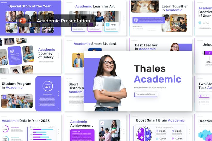 学术教育知识演讲教学方案PPT模板 - 顶尖PPT