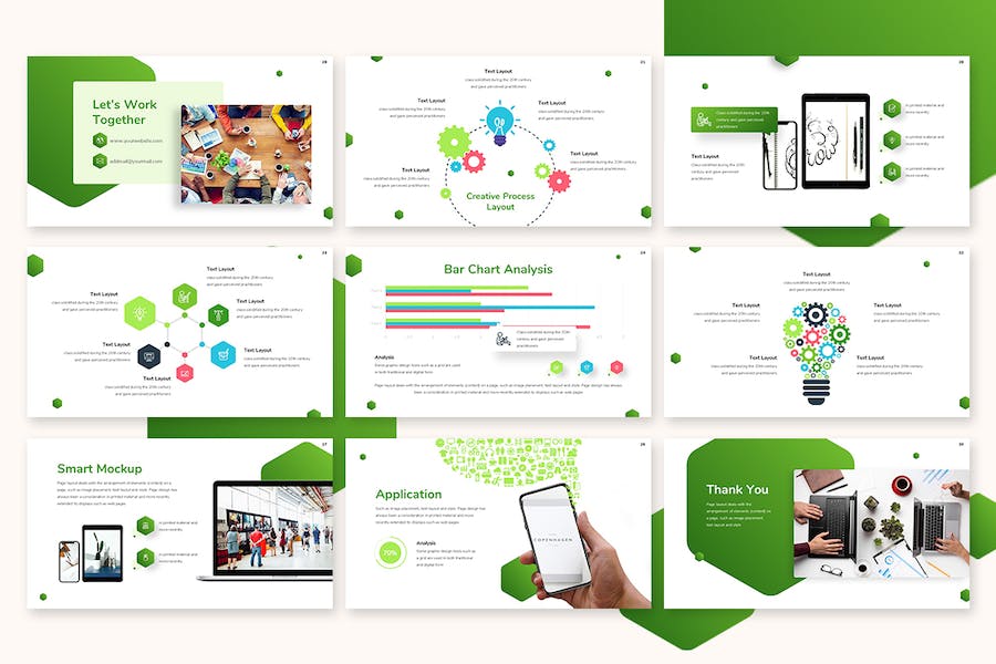 绿色环保健康主题演讲Keynote模板 - 顶尖PPT